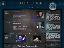 Tablet Screenshot of felixbohnke.de